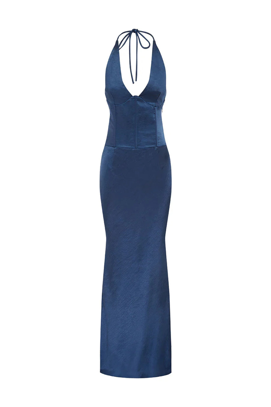 Runaway The Label Asada Midnight Blue Maxi Dress