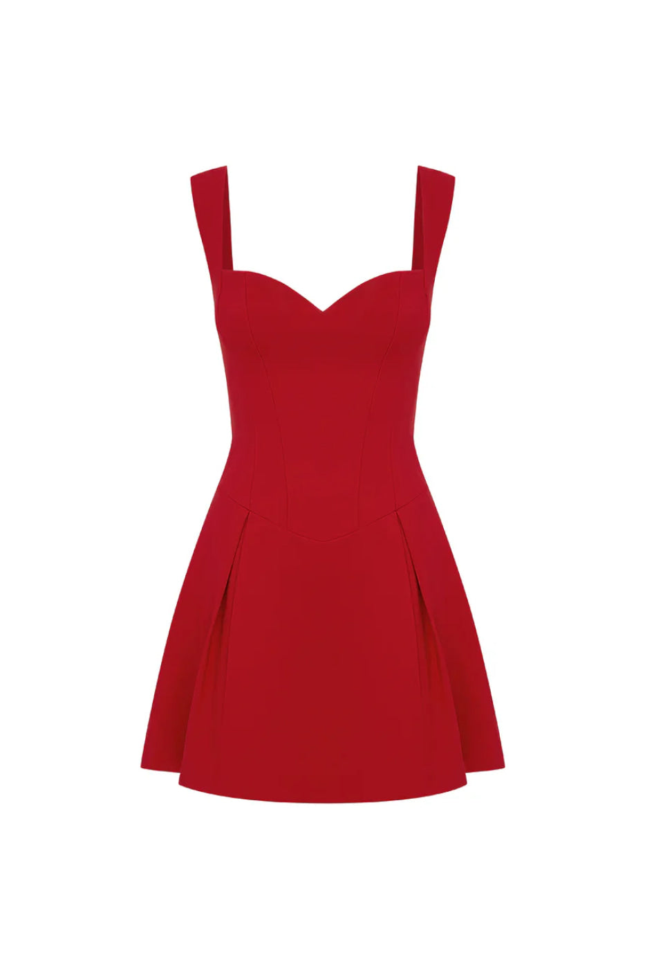 Runaway The Label Bethani Cherry Red Mini Dress