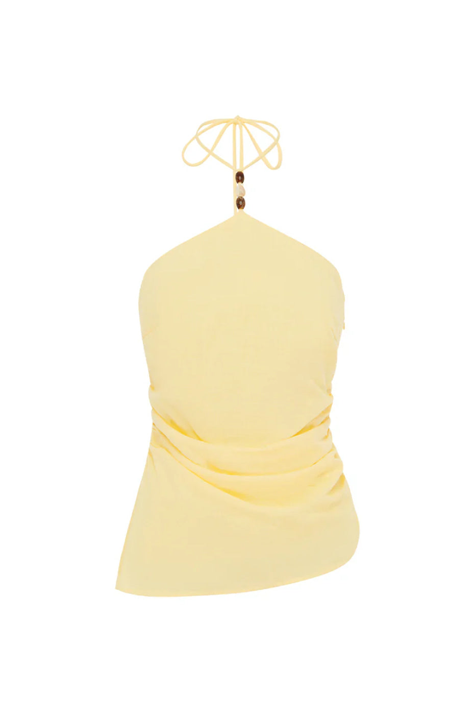 Runaway The Label Halzie Lemon Top & Maxi Skirt Co-Ord Set